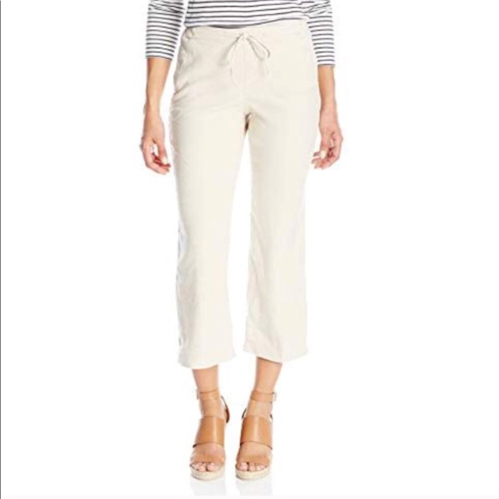 NYDJ Jamie Relax Ankle Linen Pants Size 4